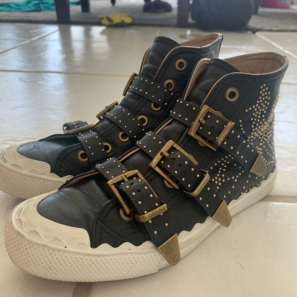 Chloe Kyle Sneaker Black 38 - Picture 1 of 6